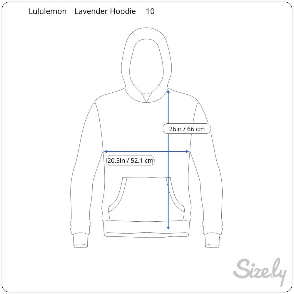 Lululemon Women's‎ Lavender Jersey Wrap Front Hoodie , Size 10 - Picture 8 of 8